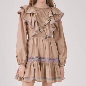 Something Navy Jolie dress size medium